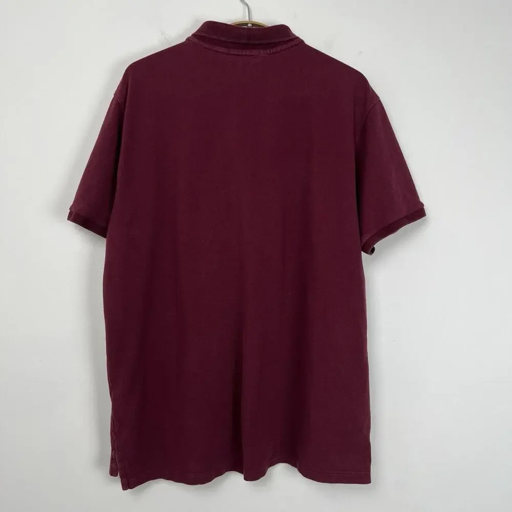 Polo Ralph Lauren Custom Slim Fit Collared Casual Polo Shirt Mens Size‎ XL Golf